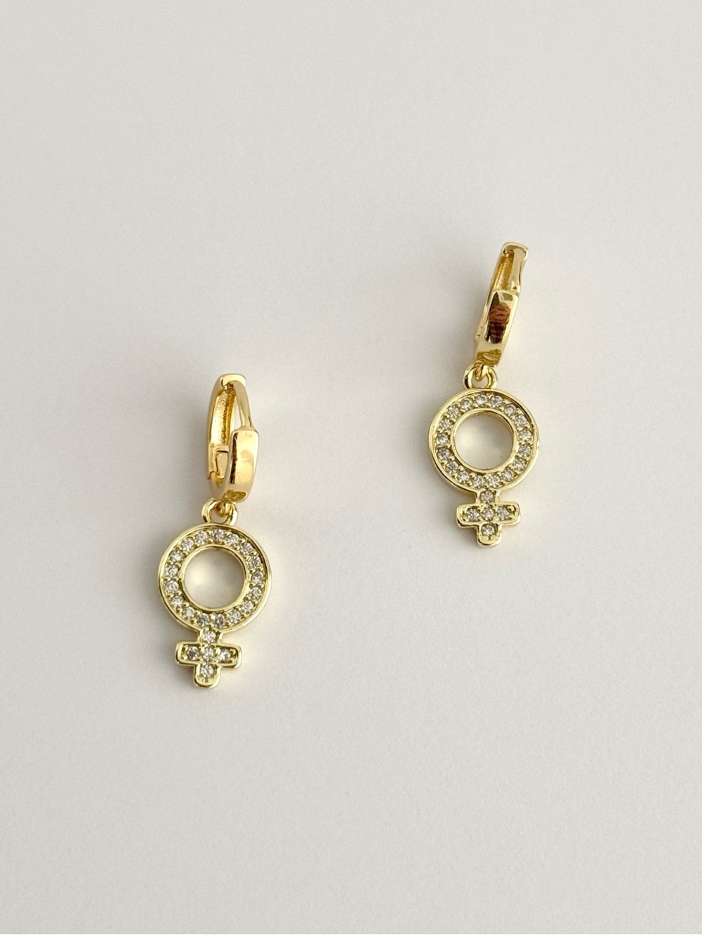 Venus Huggie Hoop Earrings